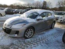 Salvage cars for sale at North Billerica, MA auction: 2012 Mazda 3 S