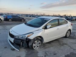 Salvage cars for sale at auction: 2018 KIA Forte LX