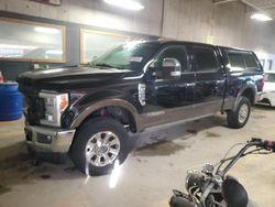 Salvage trucks for sale at Indianapolis, IN auction: 2017 Ford F250 Super Duty