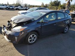 Vehiculos salvage en venta de Copart San Martin, CA: 2015 Toyota Prius