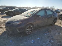 Salvage cars for sale at Kansas City, KS auction: 2017 Toyota Corolla L