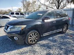 Nissan salvage cars for sale: 2015 Nissan Pathfinder S