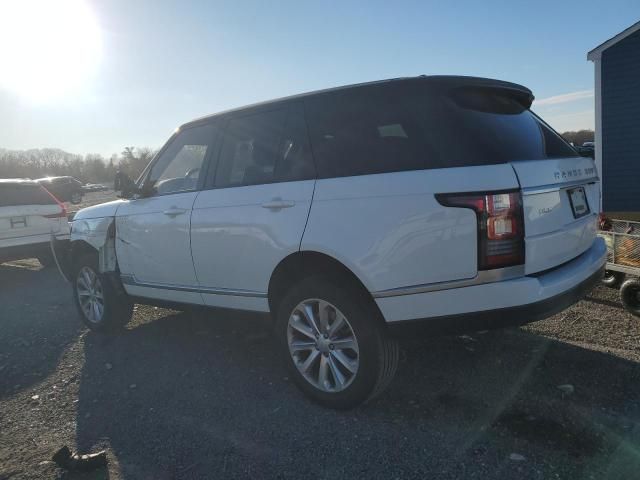 2016 Land Rover Range Rover HSE