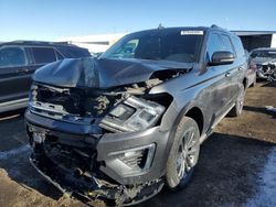 Salvage cars for sale at Brighton, CO auction: 2021 Ford Expedition Max Limited