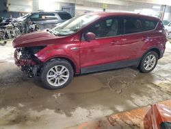 Salvage cars for sale at Indianapolis, IN auction: 2017 Ford Escape SE