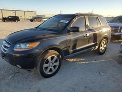 Salvage cars for sale from Copart Haslet, TX: 2008 Hyundai Santa FE SE