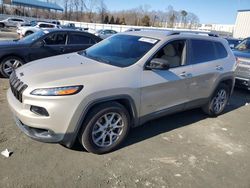 Salvage cars for sale at Spartanburg, SC auction: 2015 Jeep Cherokee Latitude