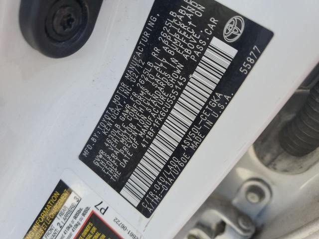 2012 Toyota Camry Base