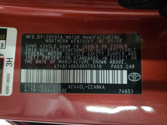 2009 Toyota Camry Base