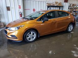 2017 Chevrolet Cruze LT en venta en Rogersville, MO