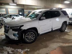 Salvage cars for sale at Indianapolis, IN auction: 2022 Chevrolet Traverse LT