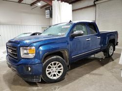 GMC Sierra k1500 slt salvage cars for sale: 2015 GMC Sierra K1500 SLT