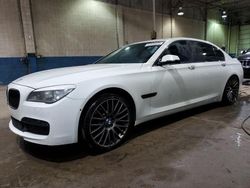 Salvage cars for sale at Woodhaven, MI auction: 2013 BMW 750 LI