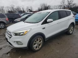 Salvage cars for sale at Baltimore, MD auction: 2017 Ford Escape SE