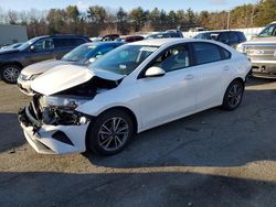 Salvage cars for sale at Exeter, RI auction: 2023 KIA Forte LX