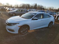 Salvage cars for sale from Copart Chalfont, PA: 2019 Honda Civic EX