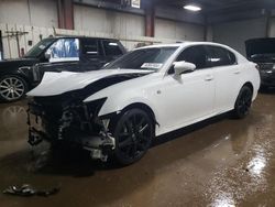 Carros salvage a la venta en subasta: 2016 Lexus GS 350