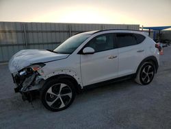 Salvage cars for sale at Arcadia, FL auction: 2016 Hyundai Tucson Limited