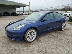 Salvage cars for sale from Copart Houston, TX: 2022 Tesla Model 3