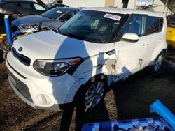 Salvage cars for sale at Brighton, CO auction: 2018 KIA Soul +