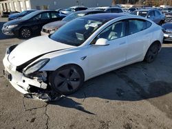 Salvage cars for sale at Exeter, RI auction: 2019 Tesla Model 3