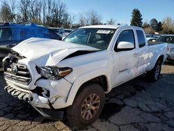 Toyota Tacoma Access cab salvage cars for sale: 2018 Toyota Tacoma Access Cab