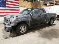 Salvage cars for sale at Anchorage, AK auction: 2019 Toyota Tundra Double Cab SR