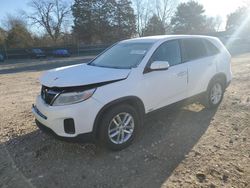 Salvage cars for sale from Copart Madisonville, TN: 2015 KIA Sorento LX