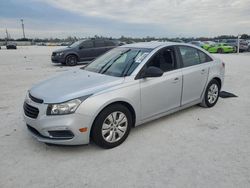 Chevrolet salvage cars for sale: 2015 Chevrolet Cruze LS