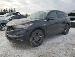 Salvage cars for sale at Bowmanville, ON auction: 2021 Acura RDX A-Spec