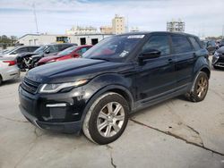 Land Rover salvage cars for sale: 2017 Land Rover Range Rover Evoque SE