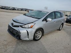 Salvage cars for sale from Copart Kansas City, KS: 2016 Toyota Prius V