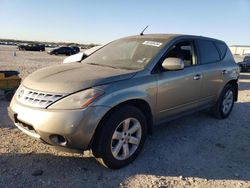 Salvage cars for sale at San Antonio, TX auction: 2007 Nissan Murano SL