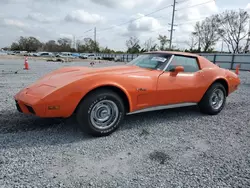 Chevrolet salvage cars for sale: 1976 Chevrolet Corvette