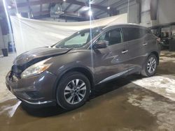 Salvage cars for sale at North Billerica, MA auction: 2017 Nissan Murano S