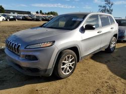 Jeep salvage cars for sale: 2014 Jeep Cherokee Sport