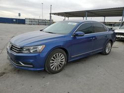 Salvage cars for sale at Anthony, TX auction: 2017 Volkswagen Passat SE