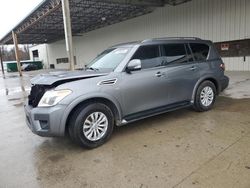 Salvage cars for sale at auction: 2019 Nissan Armada SV