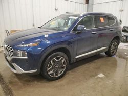 Salvage cars for sale from Copart Franklin, WI: 2023 Hyundai Santa FE Limited