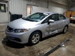 Salvage cars for sale at York Haven, PA auction: 2015 Honda Civic LX