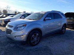 Salvage cars for sale from Copart Walton, KY: 2017 Chevrolet Equinox Premier