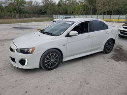 Salvage cars for sale at Fort Pierce, FL auction: 2017 Mitsubishi Lancer ES