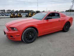 Salvage cars for sale at Dunn, NC auction: 2014 Ford Mustang