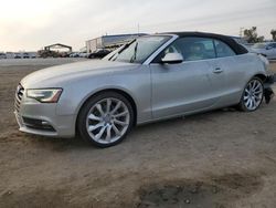 Salvage cars for sale at auction: 2013 Audi A5 Premium Plus