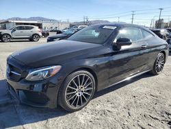 Mercedes-Benz c300 salvage cars for sale: 2017 Mercedes-Benz C300