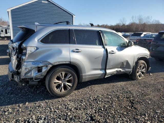 2015 Toyota Highlander XLE