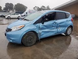 Salvage cars for sale at Hayward, CA auction: 2015 Nissan Versa Note S