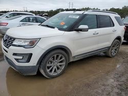 Vehiculos salvage en venta de Copart Greenwell Springs, LA: 2017 Ford Explorer Limited