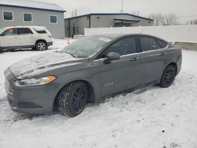 2016 Ford Fusion S Hybrid