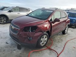 Salvage cars for sale at Wayland, MI auction: 2016 Chevrolet Trax 1LT